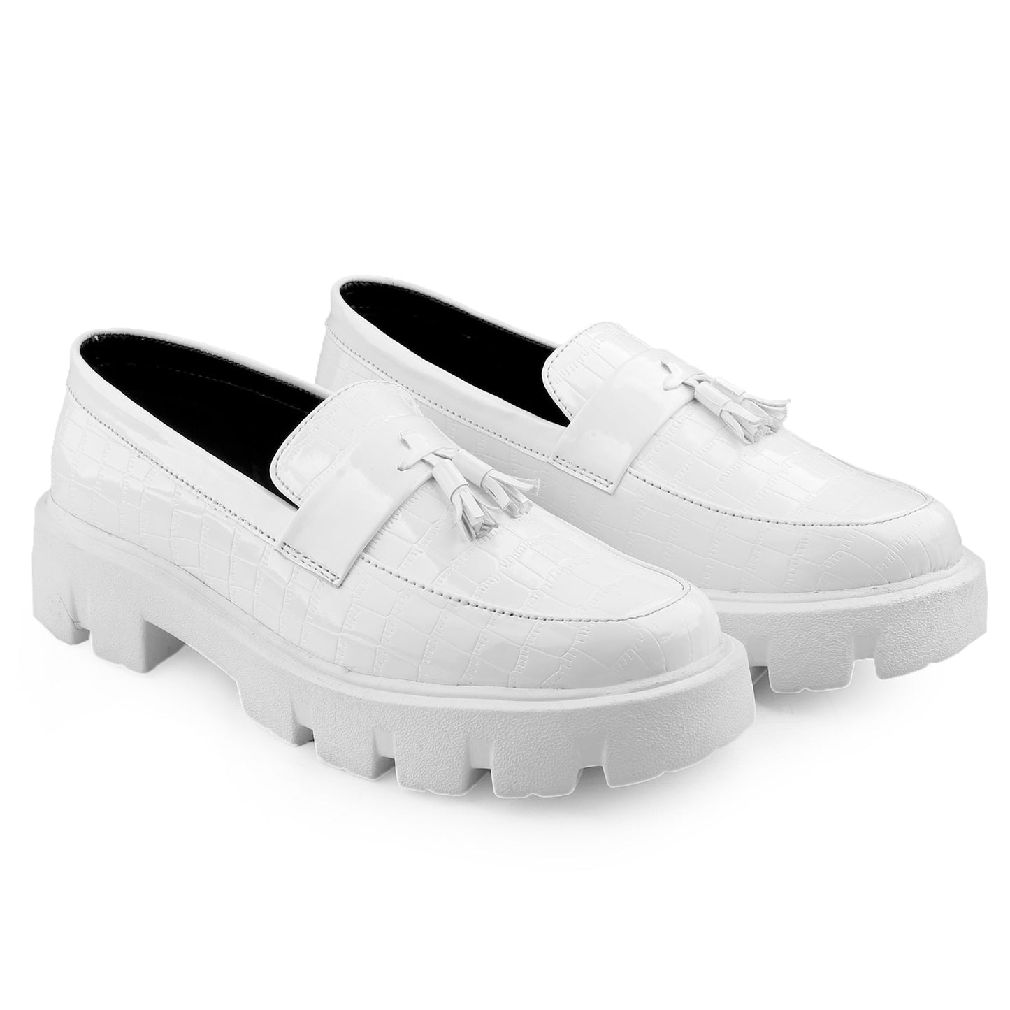 Bxxy's Faux Leather Slip-on Loafers