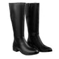 Bxxy's Ultra Fashionable High Knee Zipper Long Boots For Women