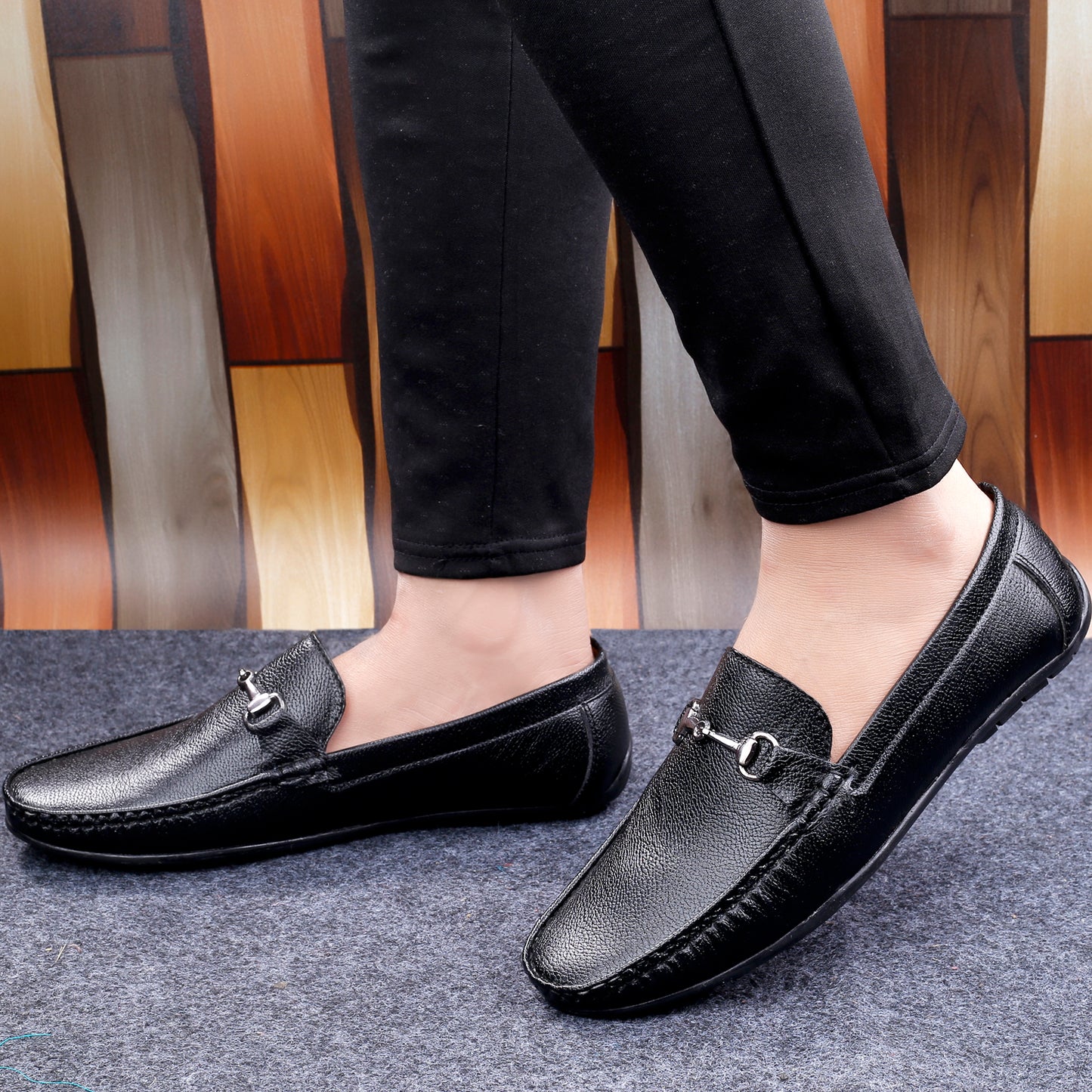 Bxxy Stylish Premium Vegan Leather Casual Loafer Shoes for all Season