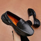 Bxxy's Vegan Leather Trendiest Checker Loafers for Men