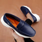 Bxxy's Vegan Leather Trendiest Checker Loafers for Men