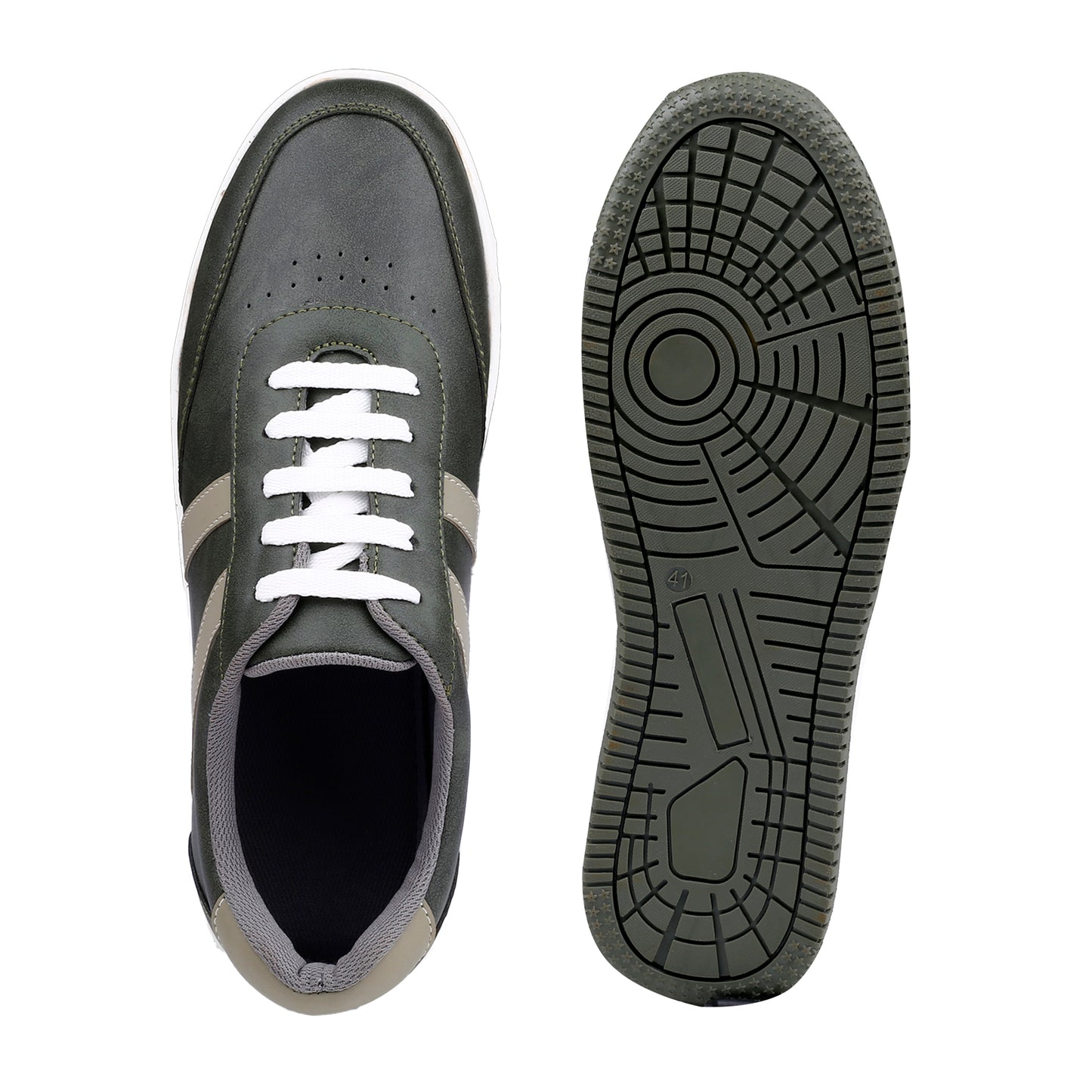 Bxxy's Ultra Comfortable Striped Lace-up Shoes for Men