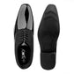 Men's Vegan Leather Lace-up Wedding Wear Shoes