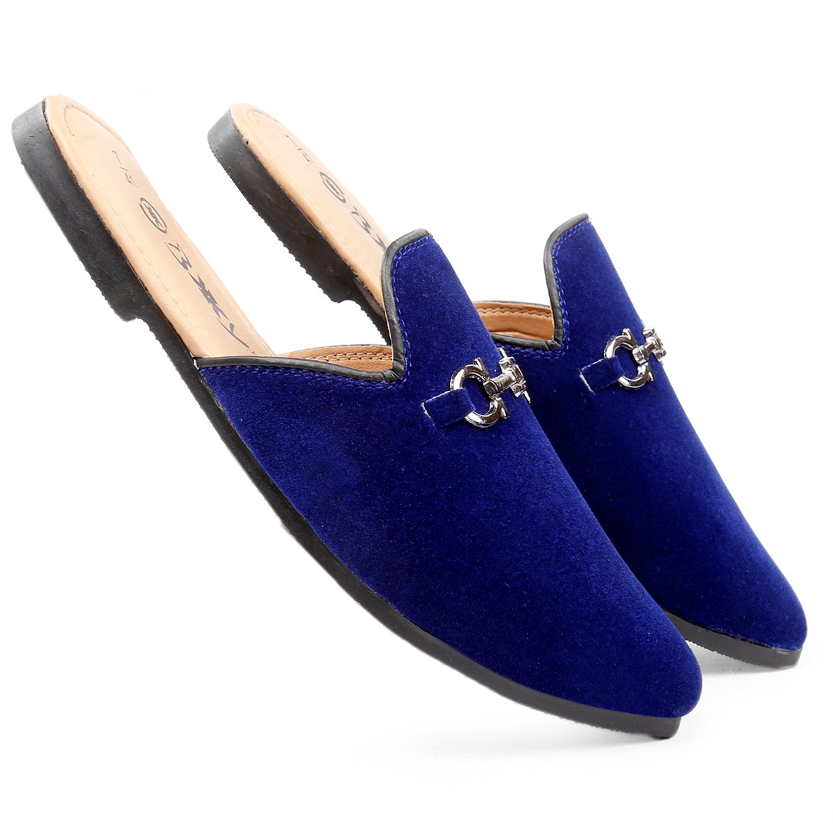 Bxxy Men's Suede Material Latest Stylish Slip-on Mules