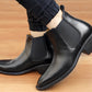 Bxxy's Vegan Leather Ultra Stylish Comfortable Slip-on Chelsea Boots for Men