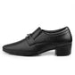 BXXY Men's Formal Height Increasing Slip-On Buckle Shoes