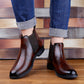 Bxxy Slip-on Ankle Stylish Boots for Men