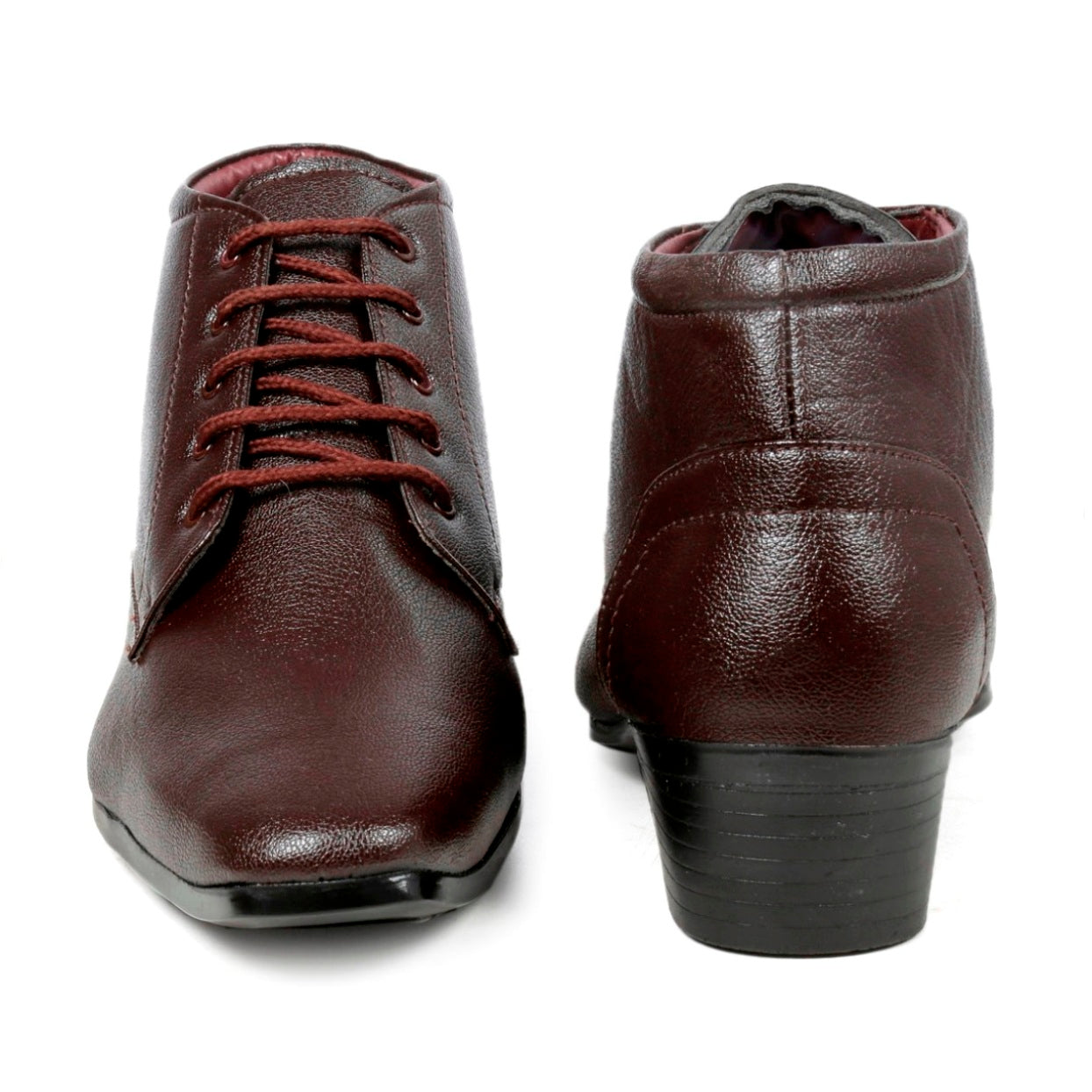 Bxxy Height Increasing Formal Lace-up Boots