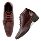 Men's Elevator Faux Leather Office Wear Boots