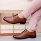 Bxxy's Faux Leather Work wear Lace-up Formal Shoes for Men