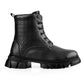 Bxxy's High Ankle Detailed Lace-up Boots for Women