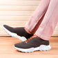 Men's Knitted Upper Casual Brogues Lace-Up Shoes