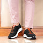 Men's Latest Knitted Upper Casual Brogues Lace-Up Running Shoes