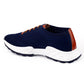 Men's Stylish Breathable Knitted Casual Sports Lace-Up Shoes