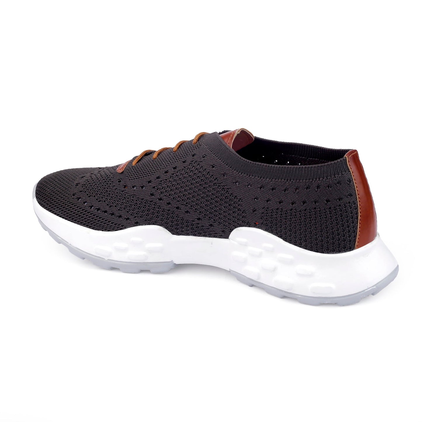 Men's Latest Knitted Casual Sports Lace-Up Shoes