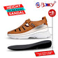 Bxxy Men's New Stylish 3 Inch Hidden Height Increasing Casual Sandals