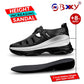 Bxxy Men's New Stylish 3 Inch Hidden Height Increasing Casual Sandals