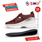 Bxxy Men's New Stylish 3 Inch Hidden Height Increasing Casual Sandals