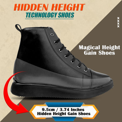 Men's 3.74 Inch (9.5CM) Hidden Height Increasing Boot