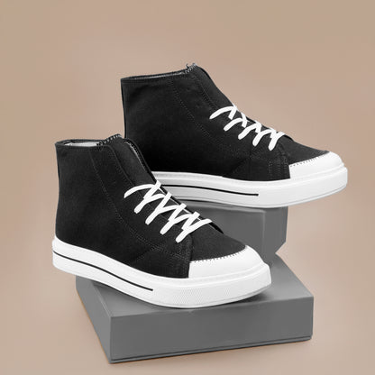 3 Inch Hidden Height Increasing Canvas Shoes