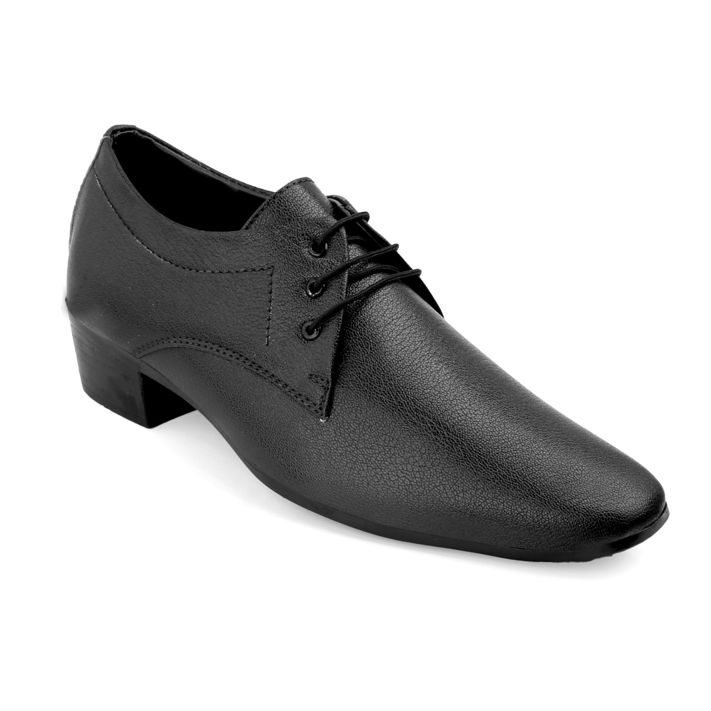 Men's Office Wear Height Increasing Derby Formal Shoes