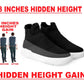 Bxxy's 3 Inch Hidden Height Increasing Ulta Comfortable Socks Shoes for Men