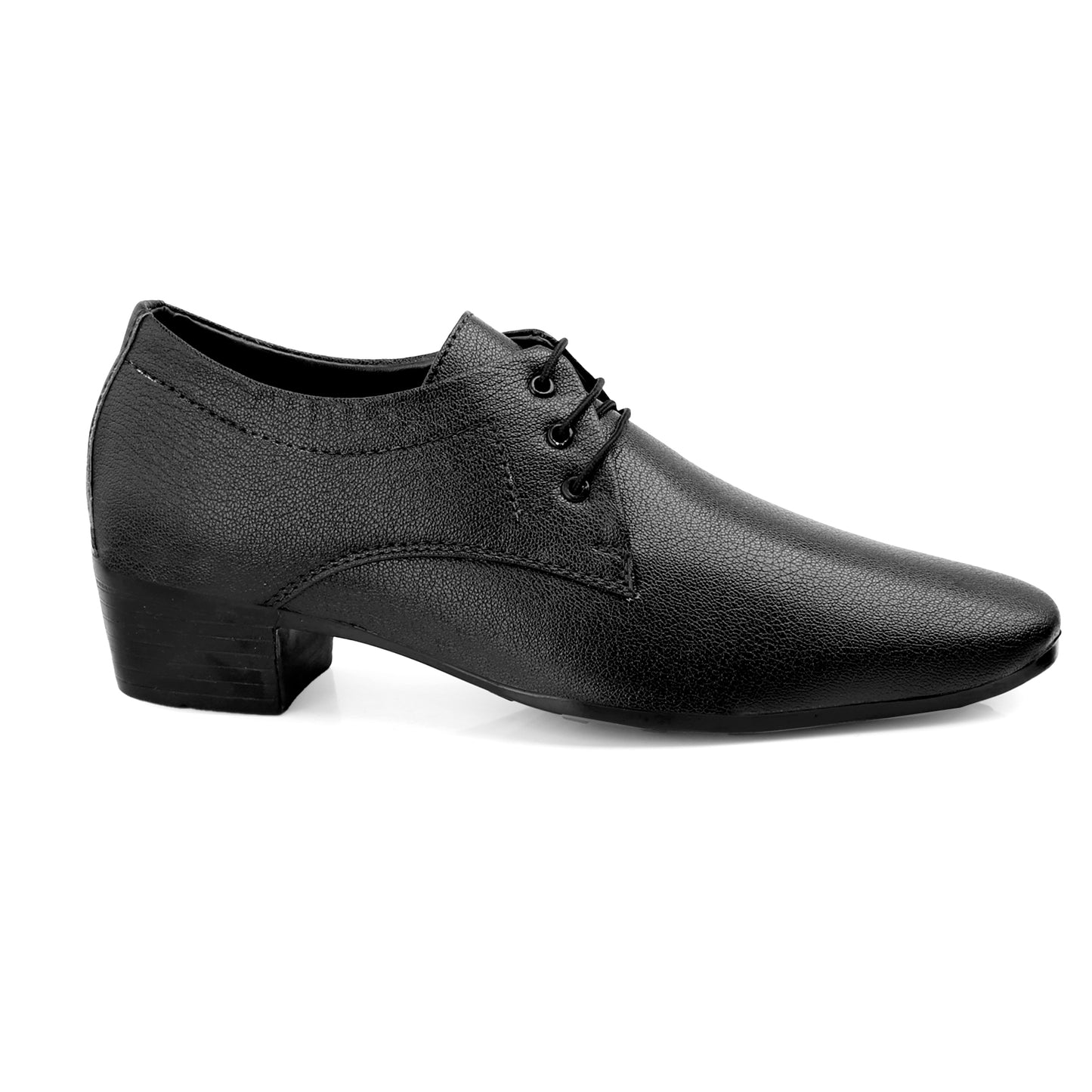 Men's Office Wear Height Increasing Derby Formal Shoes