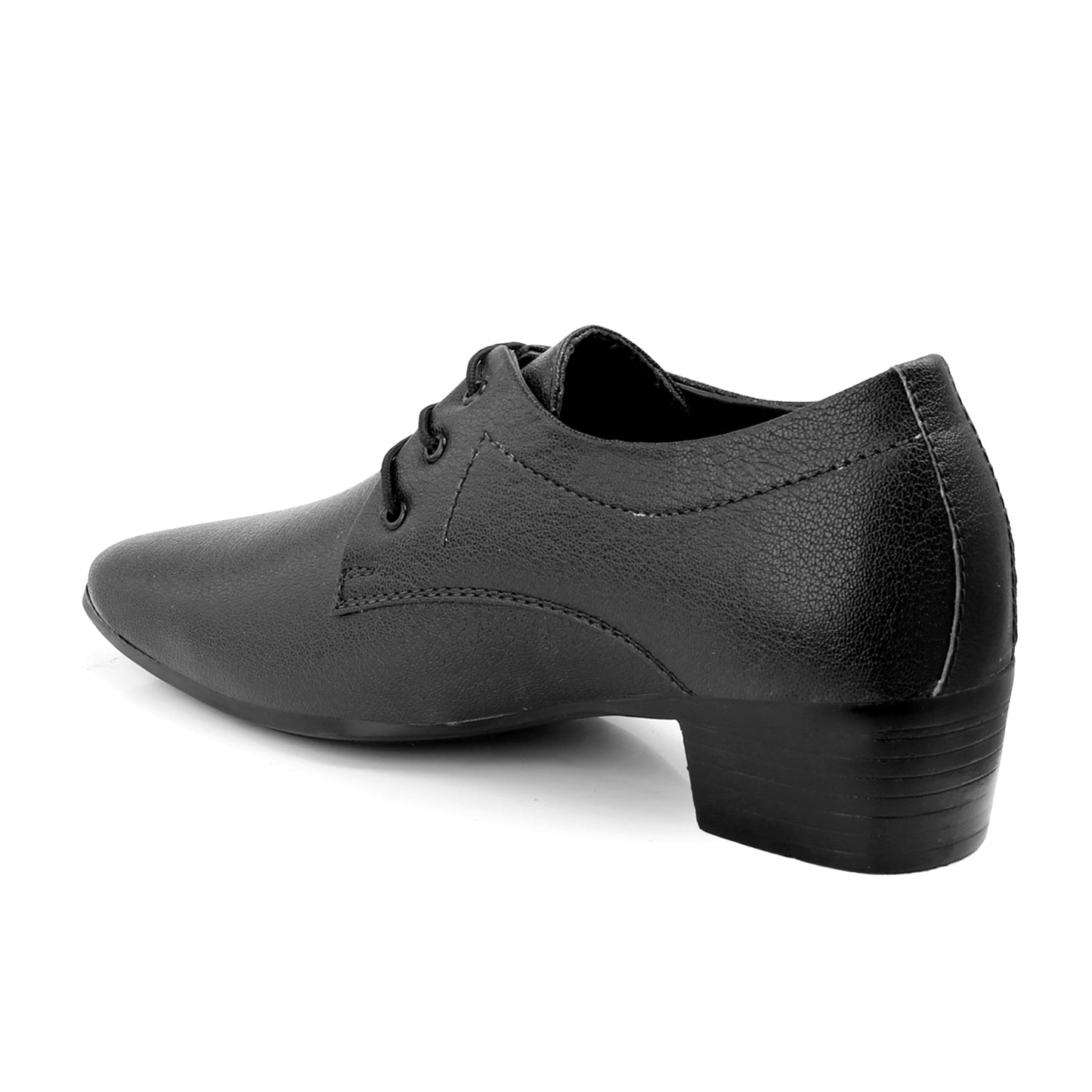 Men's Office Wear Height Increasing Derby Formal Shoes