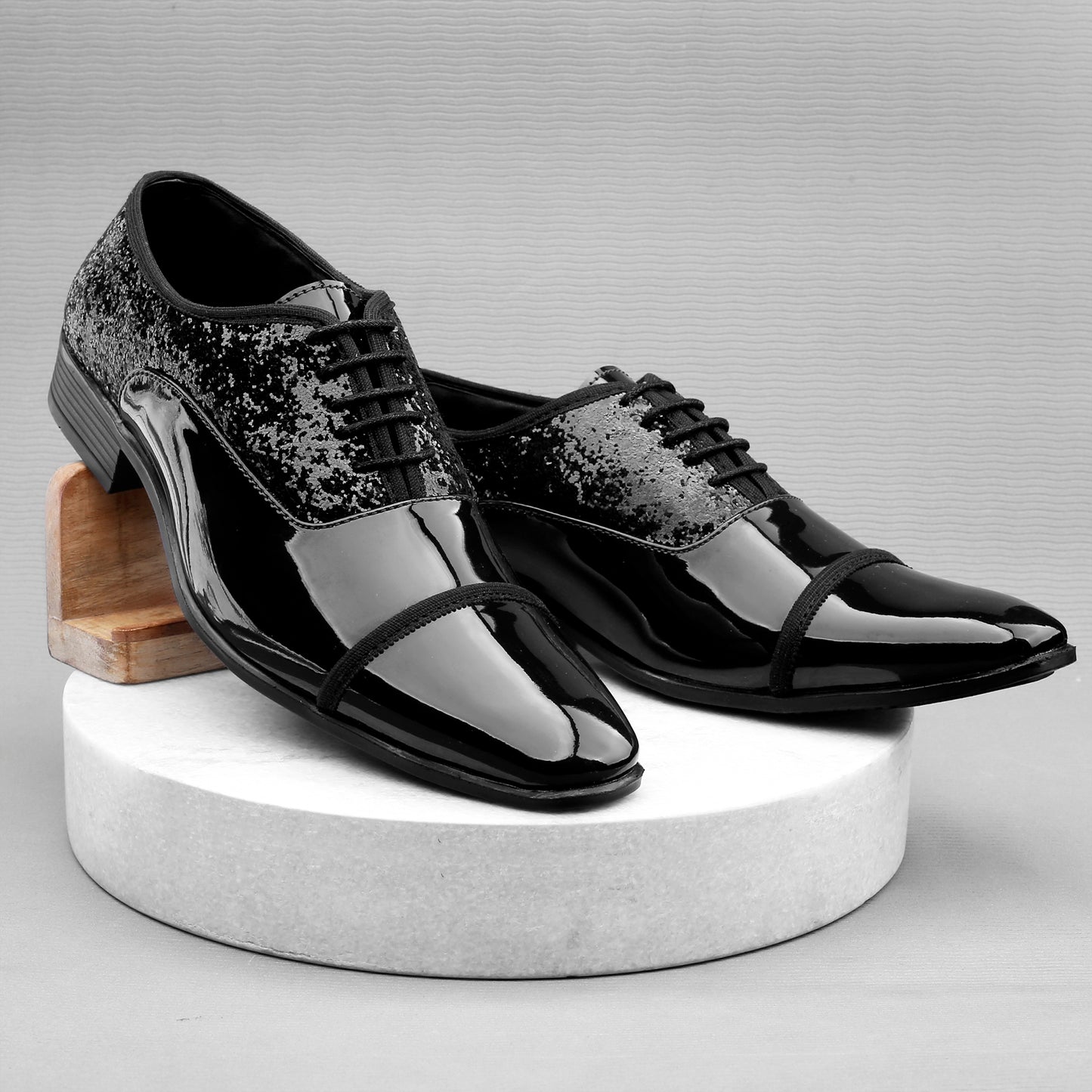 Bxxy's Vegan Leather Premium Lace-up Shoes