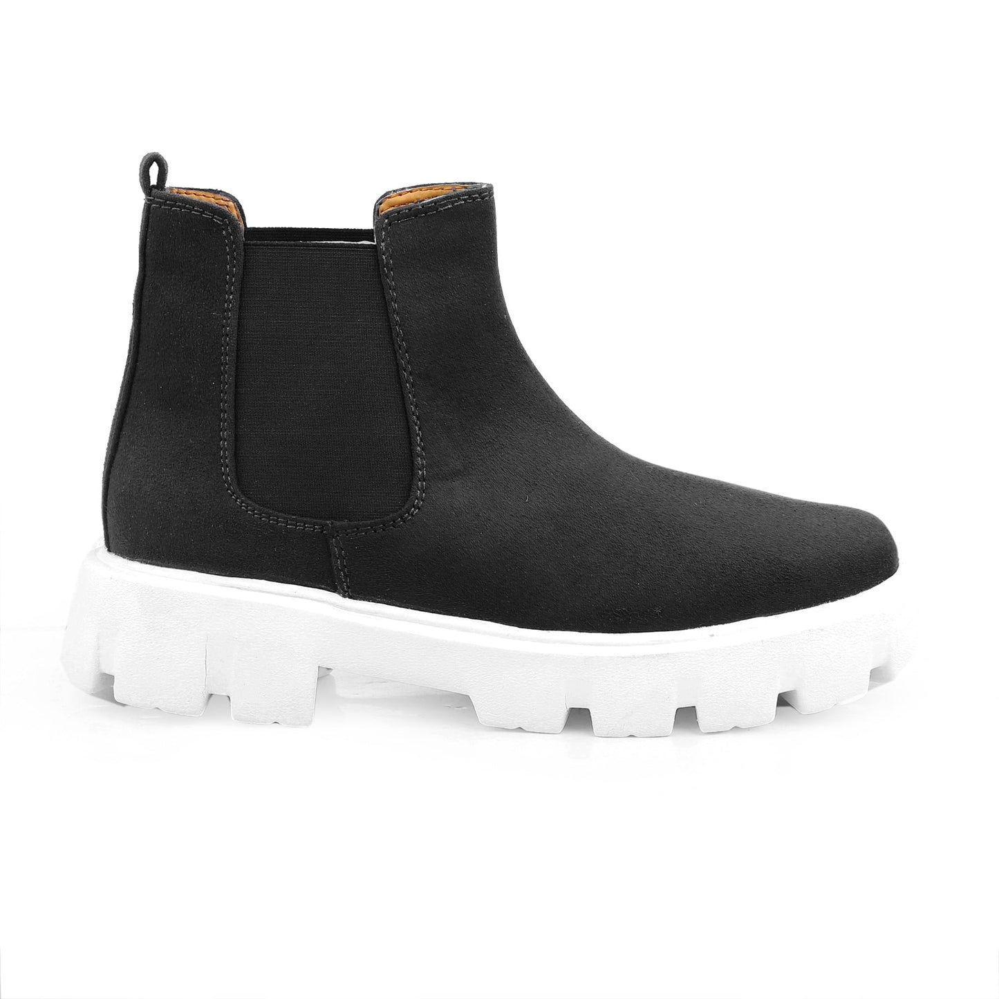 Men's Suede Chelsea Slip-on Boots