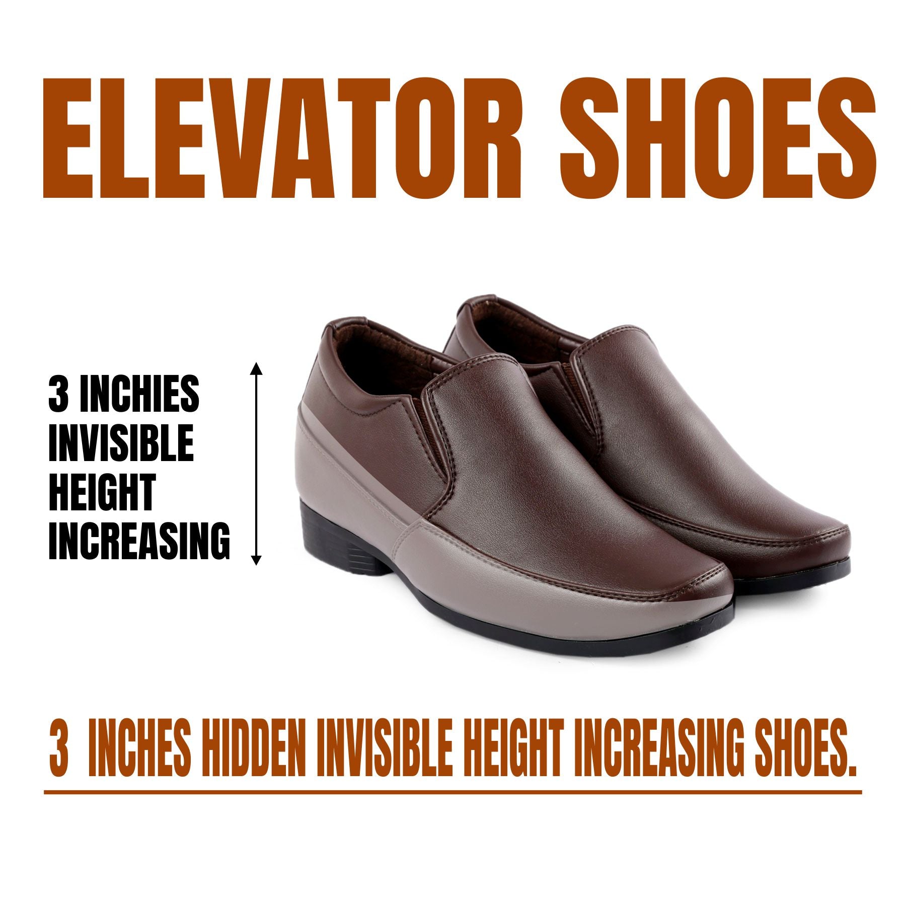 Height increasing hot sale dress shoes