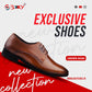 Bxxy's Faux Leather Work wear Lace-up Formal Shoes for Men