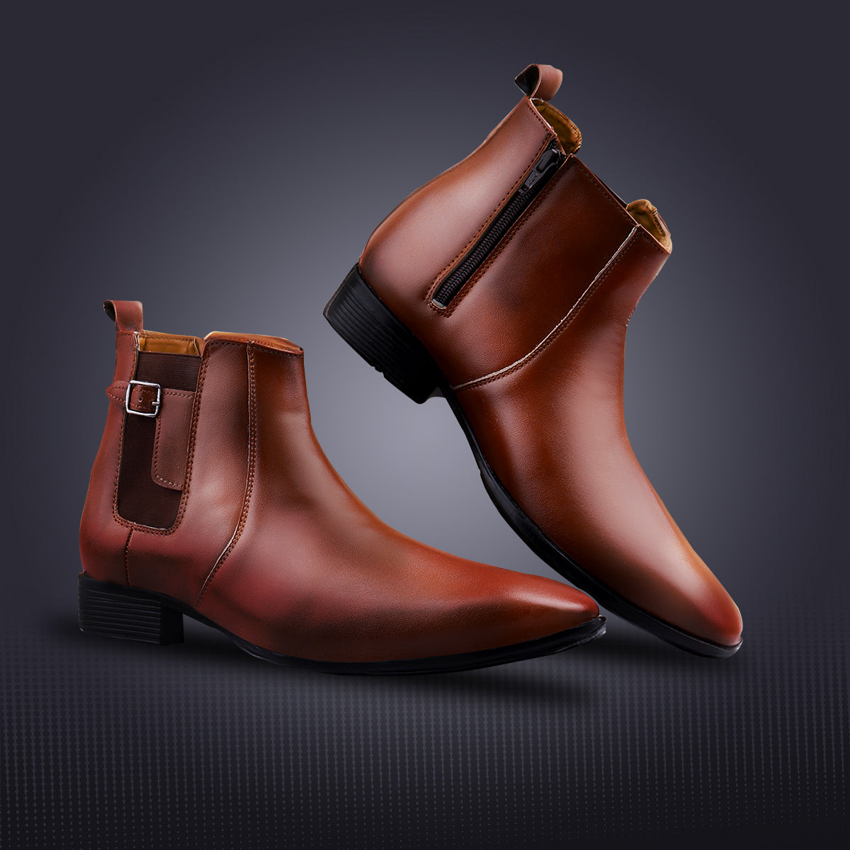 High end leather boots online