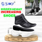 Bxxy's 4 Inch Hidden Height Increasing Ankle Lace-up Sporty Shoes for Men