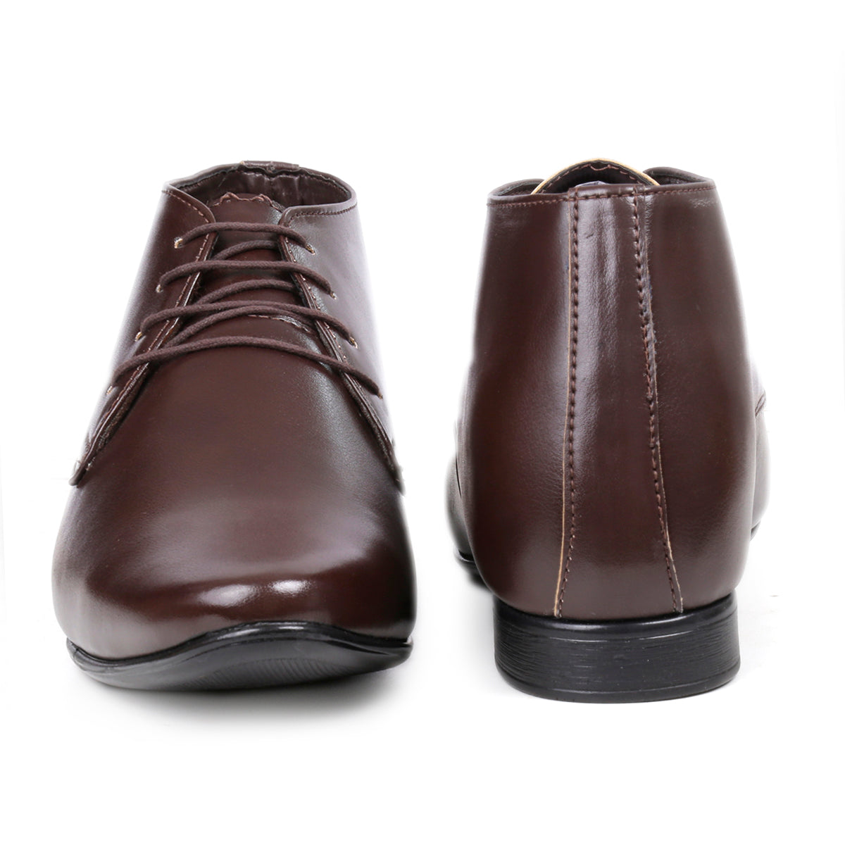 BXXY 9 cm (3.5 Inch) Hidden Height Increasing Lace-Up Derby Shoes