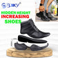 Bxxy's 4 Inch Hidden Height Increasing Ankle Lace-up Sporty Shoes for Men