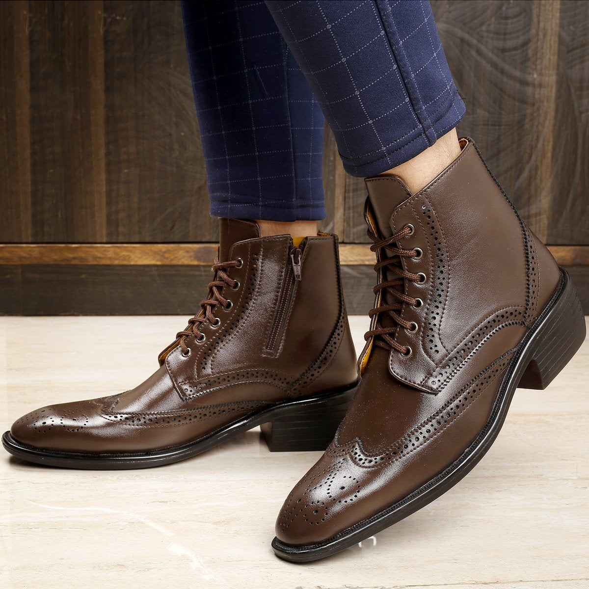 Cheap mens brogue boots online