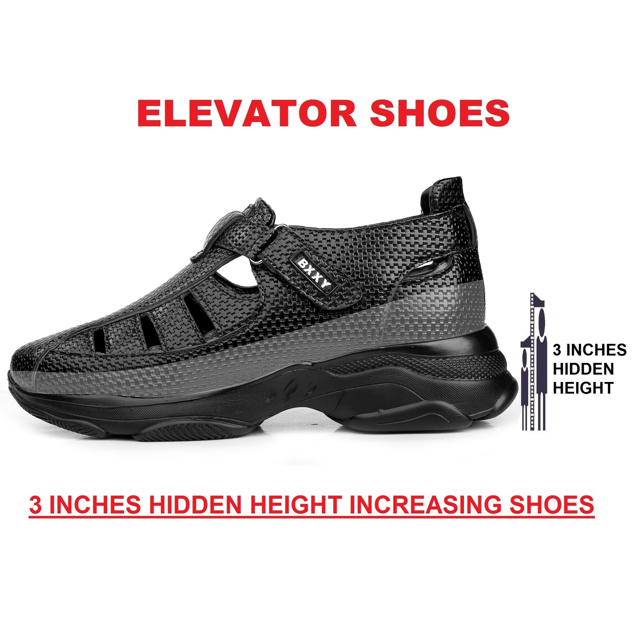 Stylish elevator hot sale shoes