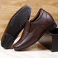 Men's 3 Inch Hidden Height Increasing Office Wear Slip-on Shoes