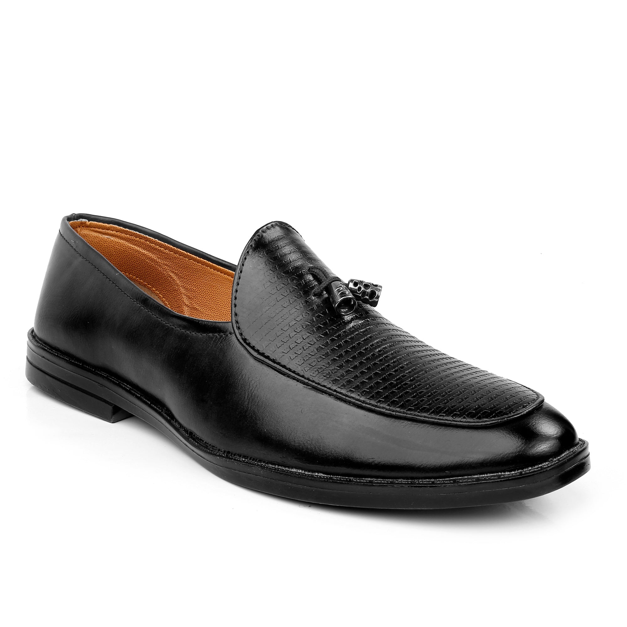 Bxxy s Faux Leather Partywear Slip ons for Men