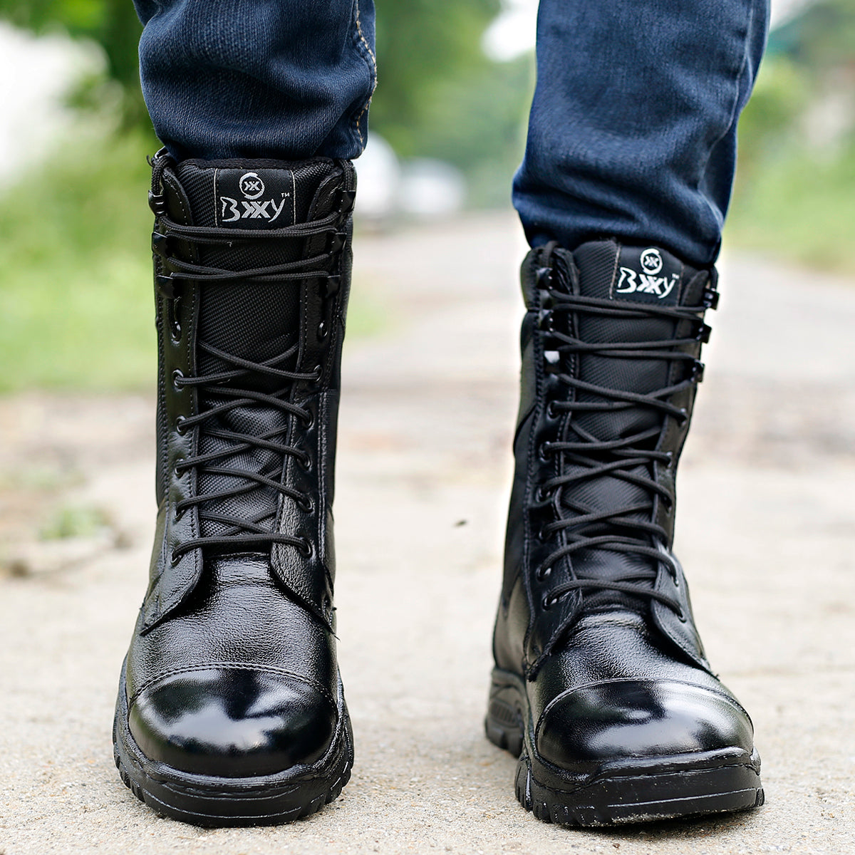 Army boots black hotsell