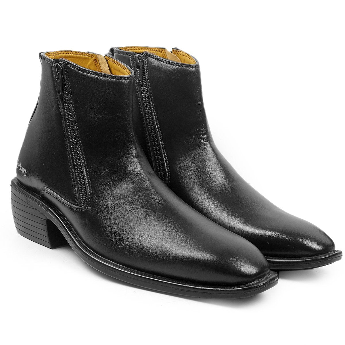 Men's Height Increasing Formal Wear Zipper Boots – BxxyShoes